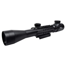 Ottica 3-9x40 illuminata con RAIL