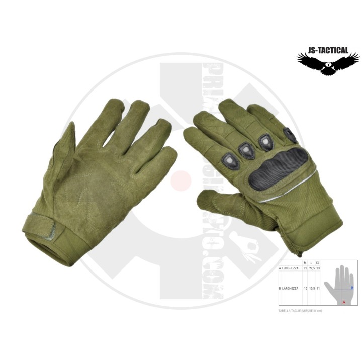 WARRIOR TACTICAL GLOVES 130 OD Green