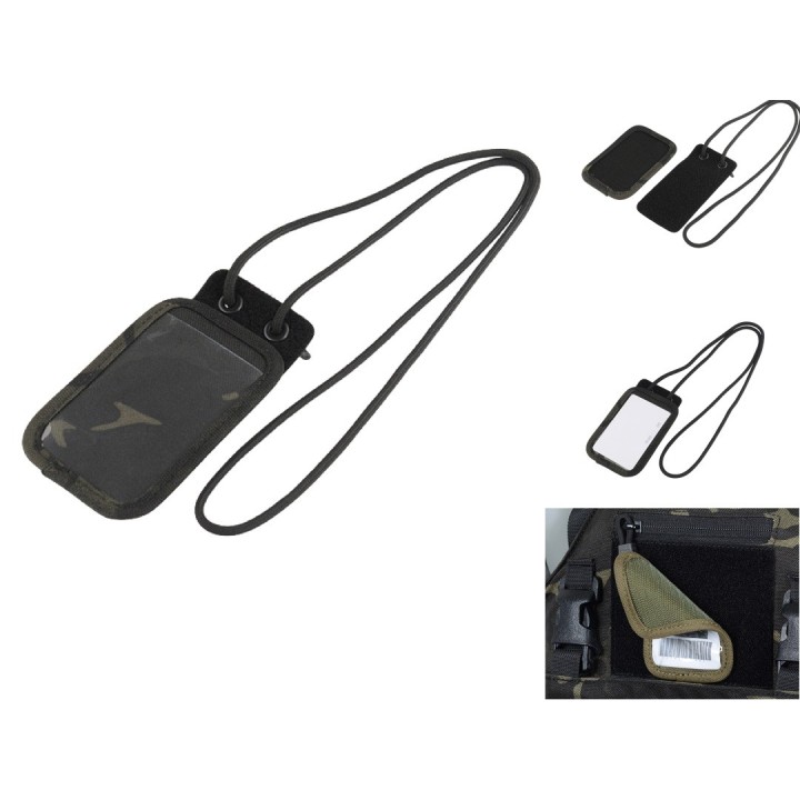 ID Card Holder - Multicam Black