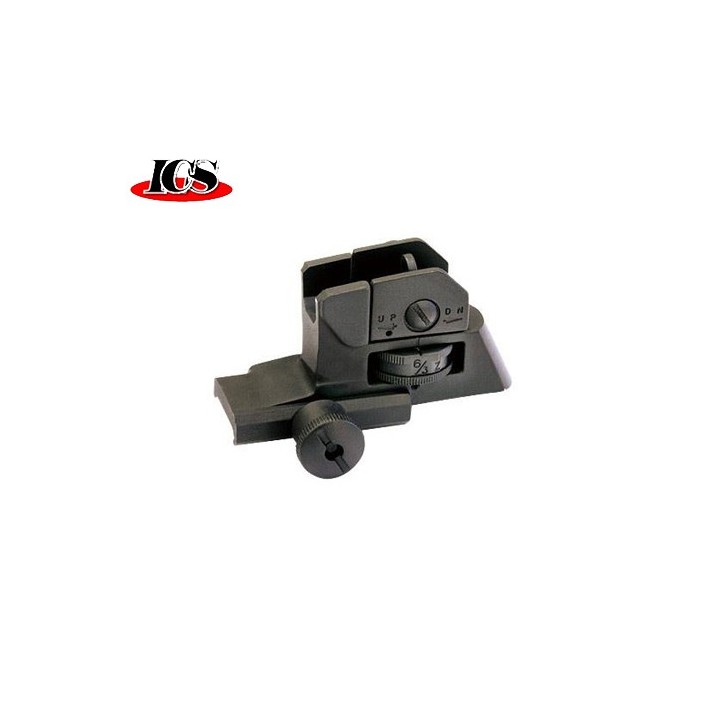 Rear sight set for Cqbr - ICS MA-132