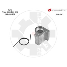 ICS AEG Gearbox clip incl. spring - ICS MA-59