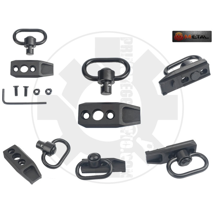 KeyMod QD Sling Mount Nero