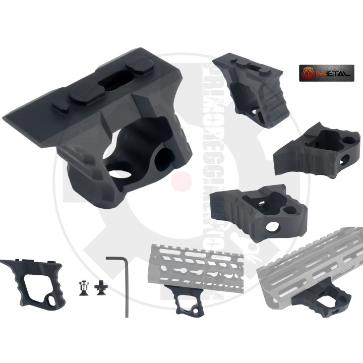 HAND-STOP PER KEYMOD/M-LOK NERO