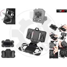 Phone molle folding pouch - Black