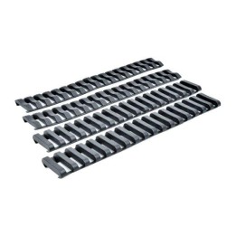 SET 4 COPRI RIS A SCALETTA COLORE BLACK ELEMENT