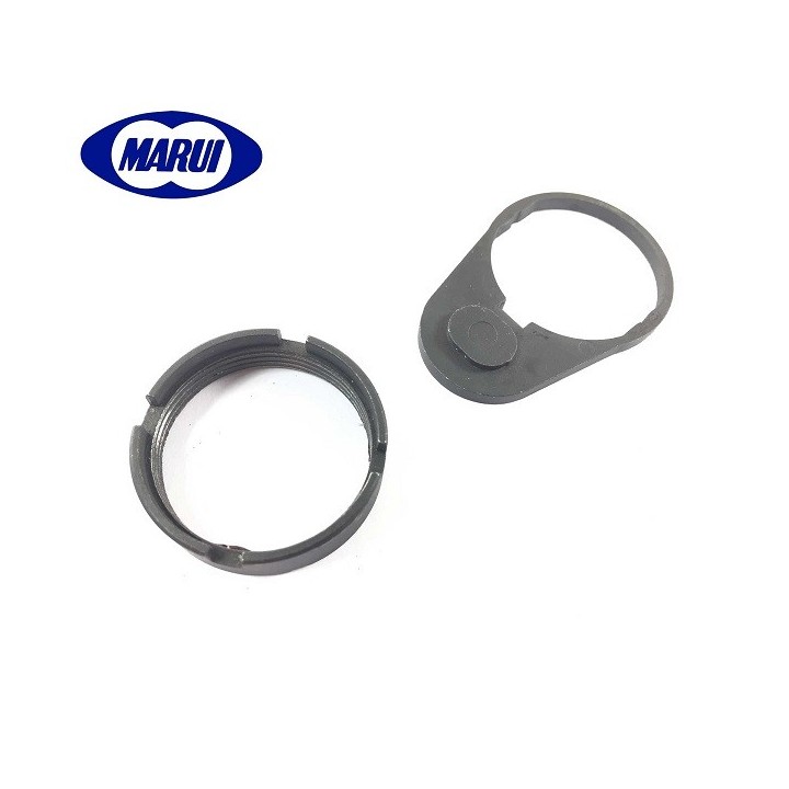 M4 Stock Tube Locking Ring & Metal Spacer - Tokyo Marui