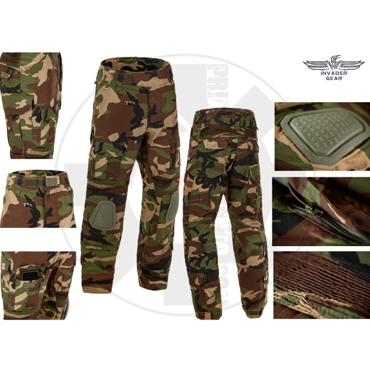 Predator Combat Pant Woodland (Invader Gear)