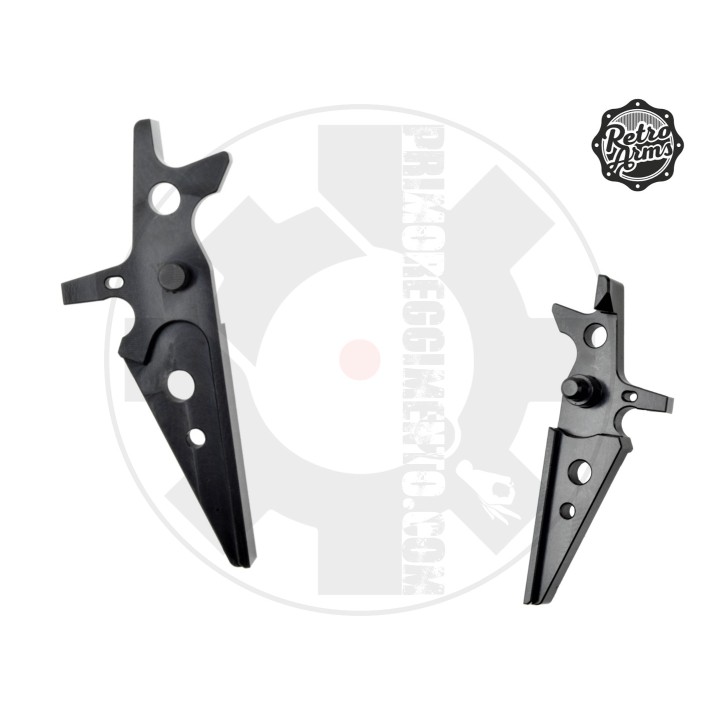 GRILLETTO CNC AR15 TIPO A NERO