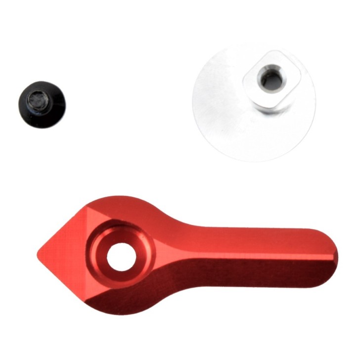 Selettore CNC AR15 Type C rosso