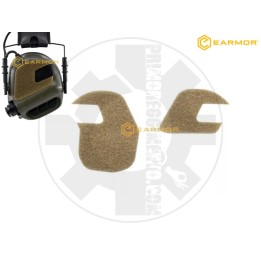 Set Velcro Adesivo per Cuffie Earmor M31 / M32 Coyote