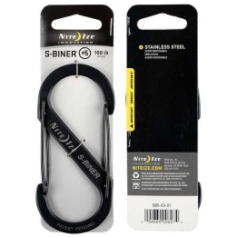 S-Biner Steel -5 Black (Nite Ize)