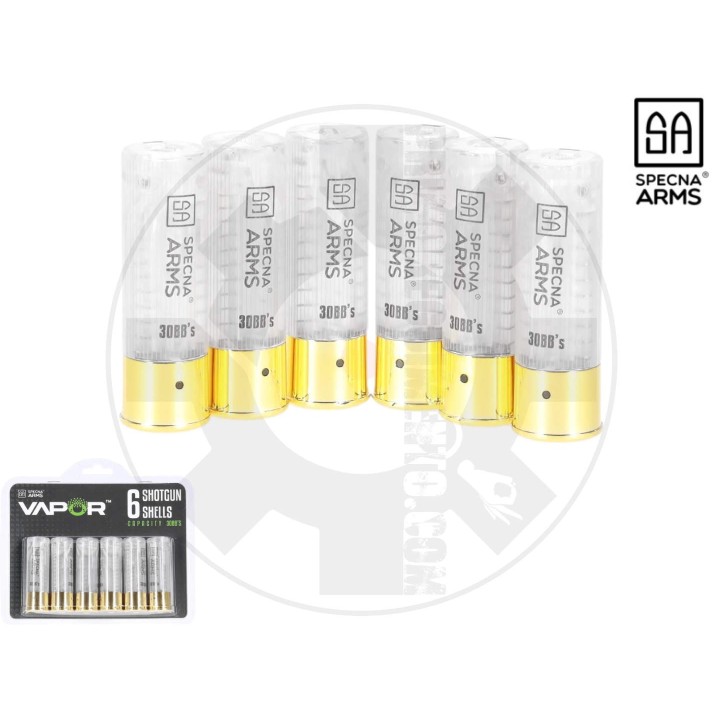 Set of 6 shells 30 BBs for VAPOR™ shotguns