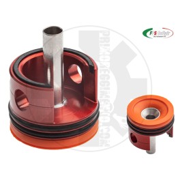 TESTA CILINDRO V2 IN ERGAL DOPPIO ORING 70 gradi