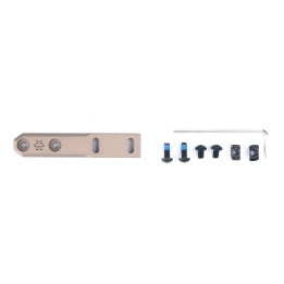 M-LOK & Keymod Rail Mount For M300 / M600 - Dark Earth