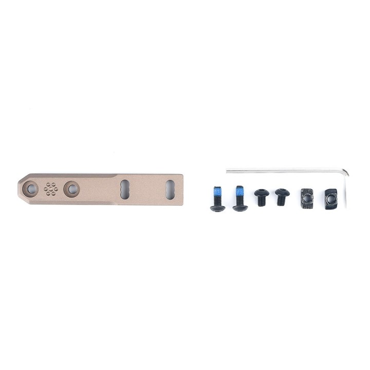 M-LOK & Keymod Rail Mount For M300 / M600 - Dark Earth