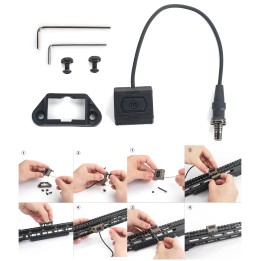 ModButton Lite Remote Tape Switch BK