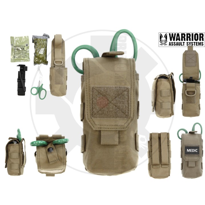 Individual first aid pouch - coyote