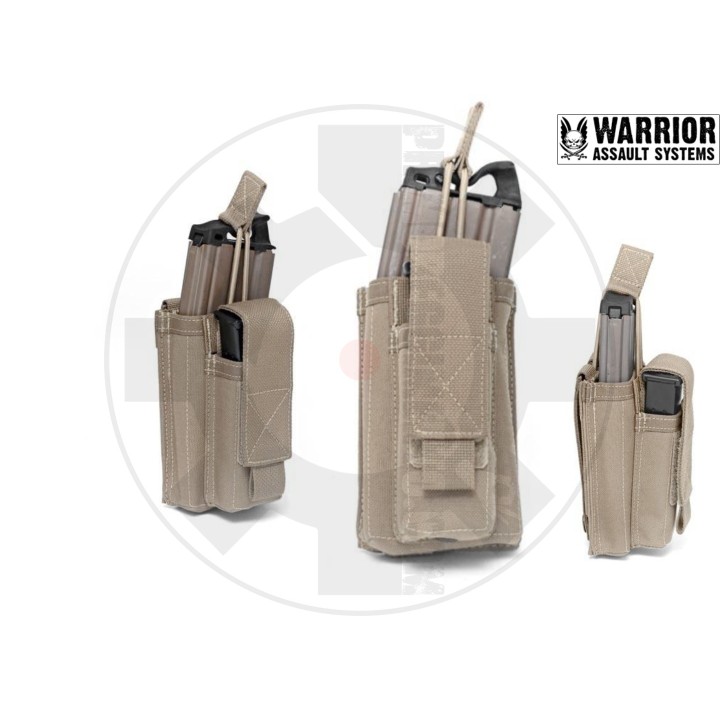 Single molle open 5.56mm 9mm - coyote