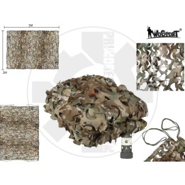 Rete Mimetica 2m x 3m Multicam