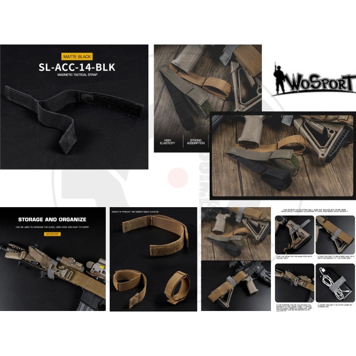 Magnetic Tactical Strap - Black