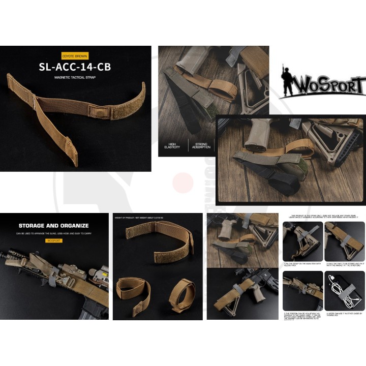 Magnetic Tactical Strap - Coyote Brown