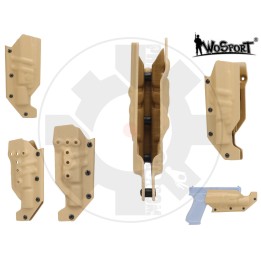 Lightweight Kydex Tactical Holster TAN (TYPE-1 X300)