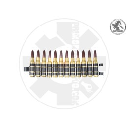 DUMMY7.62MM BULLETS CHAINNastro 7.62 dummy