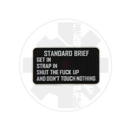 Standard Brief  Patch 80x45mm – Nera