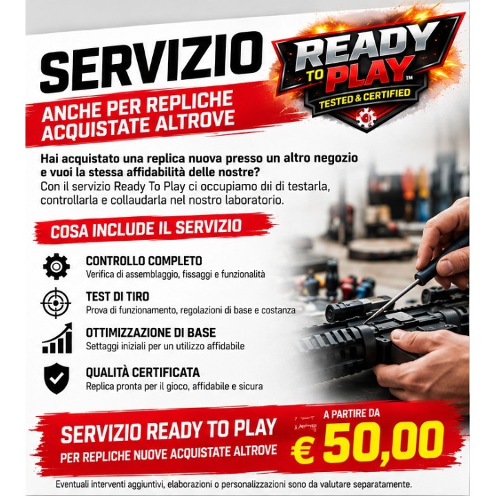 Ready To Play – Preparazione Repliche Softair