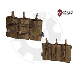 5.56 TRIPLE DAGGER MOLLE MULTICAM