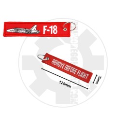 F18 / Remove before flight keychain