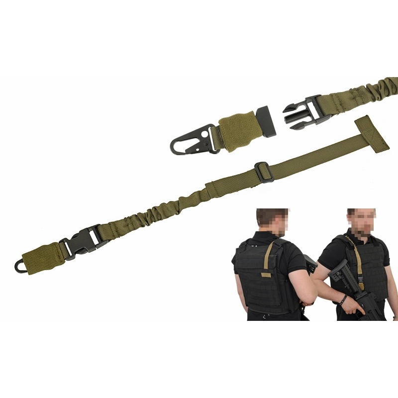 1POINT BUNGEE SLING W/ MOLLE ATTACHMENT OD