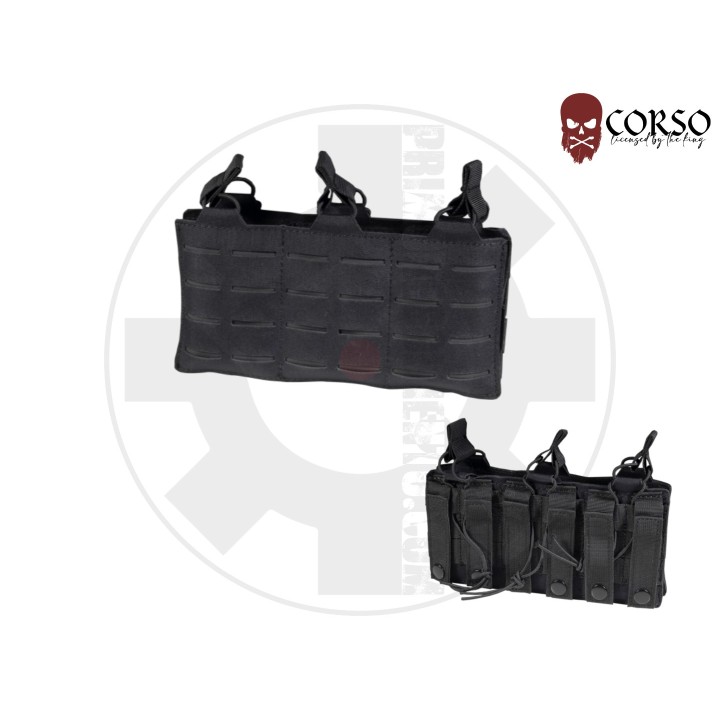 5.56 lasercut triple Dagger MK1 Black