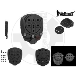 360° QD support for holster