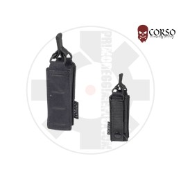 9mm Lasercut pouch Black