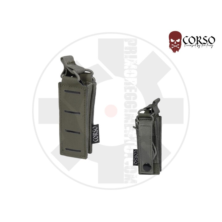 9mm Lasercut pouch Ranger Green