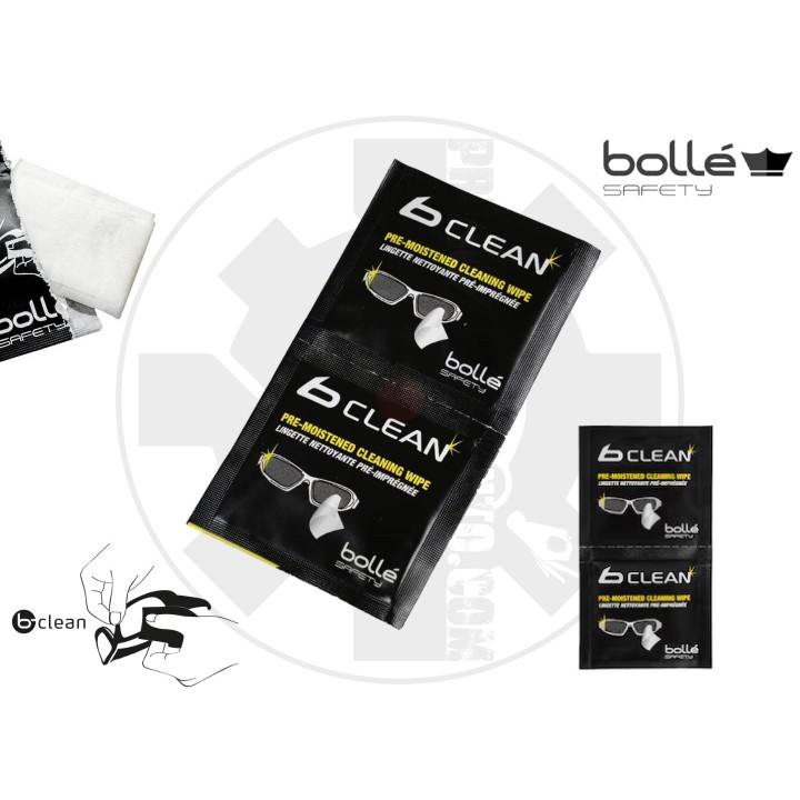 2x Salviette pulizia occhiali - Bollé