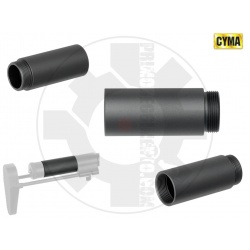 Stock tube extension for PDW