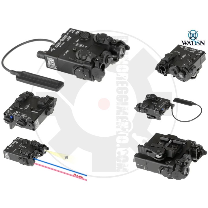 DBAL-A2 Illuminator / Laser Module Blue + IR Aluminium