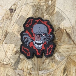 Fire skull Patch