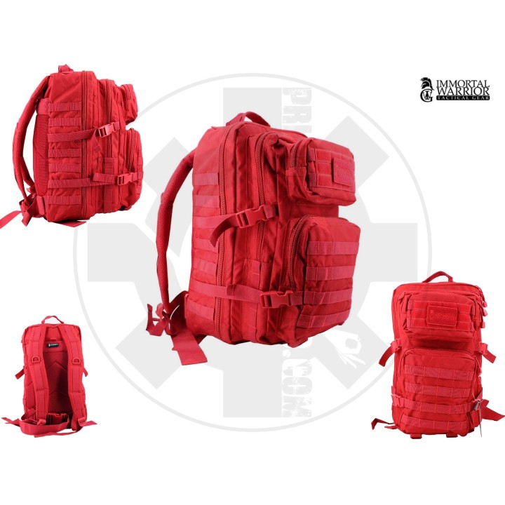 BACKPACK US ASSAULT LARGE RED 36 litri