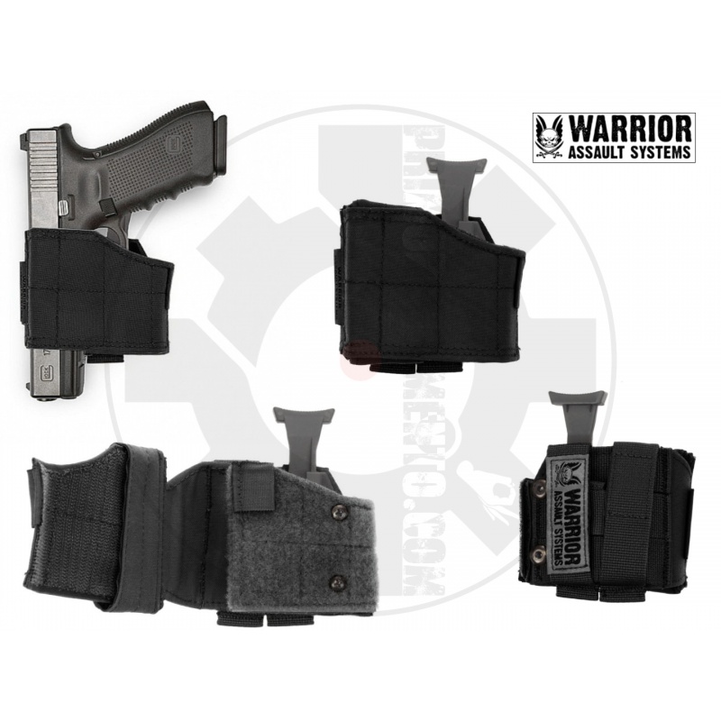 UNIVERSAL PISTOL HOLSTER LEFT HANDED BLACK