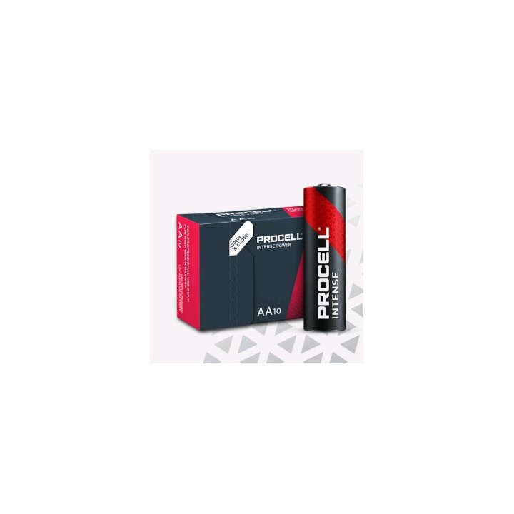 AA LR6 1,5v 3112mAh - Box 10pz - Procell  Intense