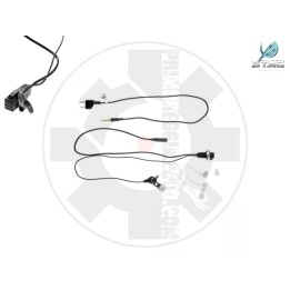 FBI Style Acoustic Headset Midland Connector