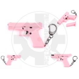 G19 PINK 1:3Keychain