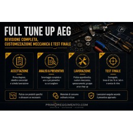 Full Tune Up / revisione completa / customizzazione meccanica AEG