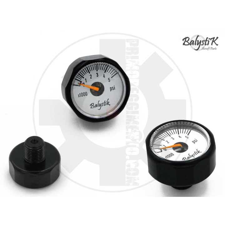 5000 PSI micro gauge for HPA tank