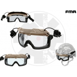 Goggle for Fast Helmet -...