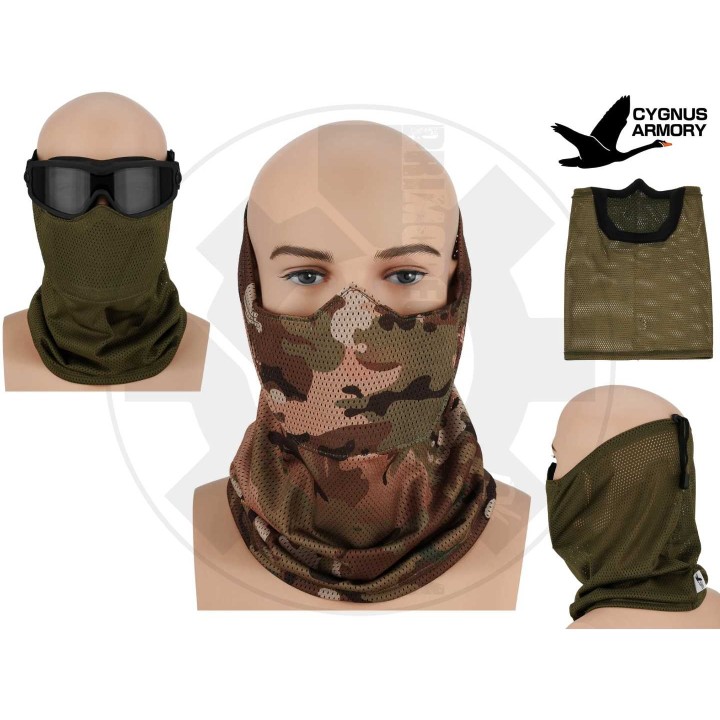 Face Warrior Defender Multicamby Cygnus Armory