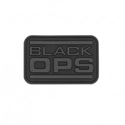 Black OPS Rubber Patch Black